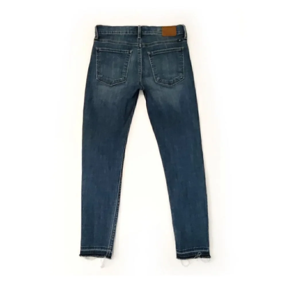 LUCKY BRAND BROOKE CAPRI RELEASED HEM SKINNY JEANS SZ 2/26
